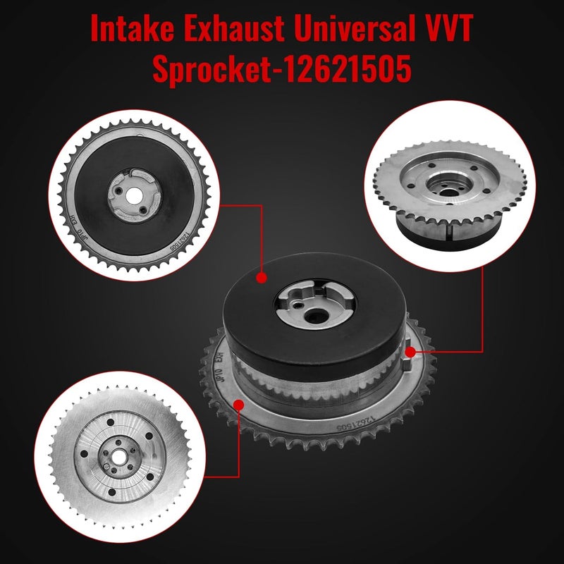 zuverlass 2.4 Timing Chain Kit w/VVT for GMC Terrain for Chevy Equinox 2.4 2011-17, for 14 Impala Malibu, for 09-10 HHR Cobalt 2.2, for Buick Regal LaCrosse Verano 2.4L Ecotec Timing Kit 12621505 9-4201s - Image 5